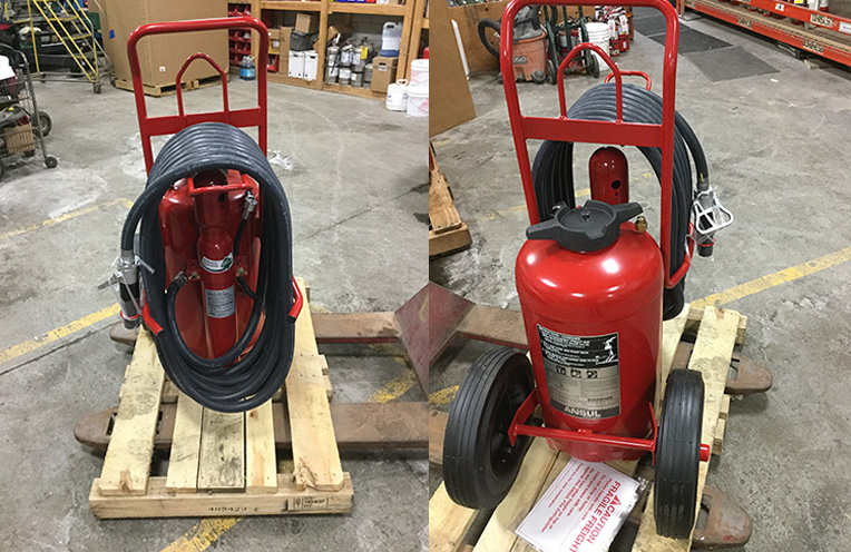 Ansul- 150 lb Wheeled Fire Extinguisher